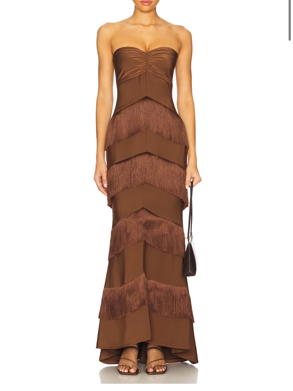 House of Harlow Hera Fringe Maxi Dress - Picture 3 of 4